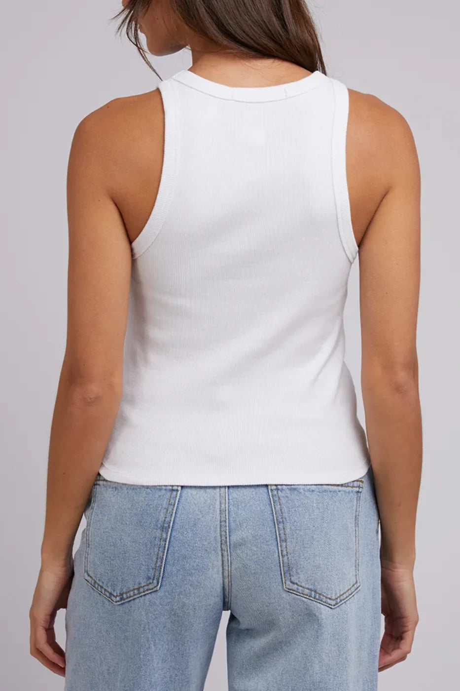 SILENT THEORY Ella Tank - White