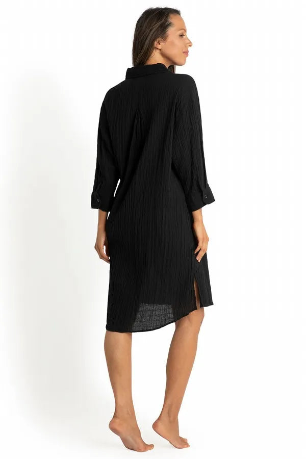 JANTZEN Monaco Sand Shirt - Black