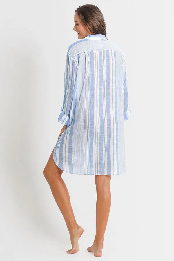 SUNSEEKER Wilder Painters shirt - Royal