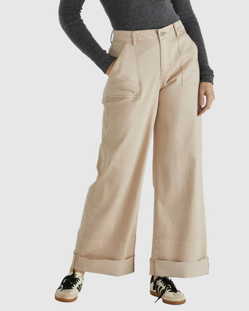 SASS Reece Jean - Tan Wash