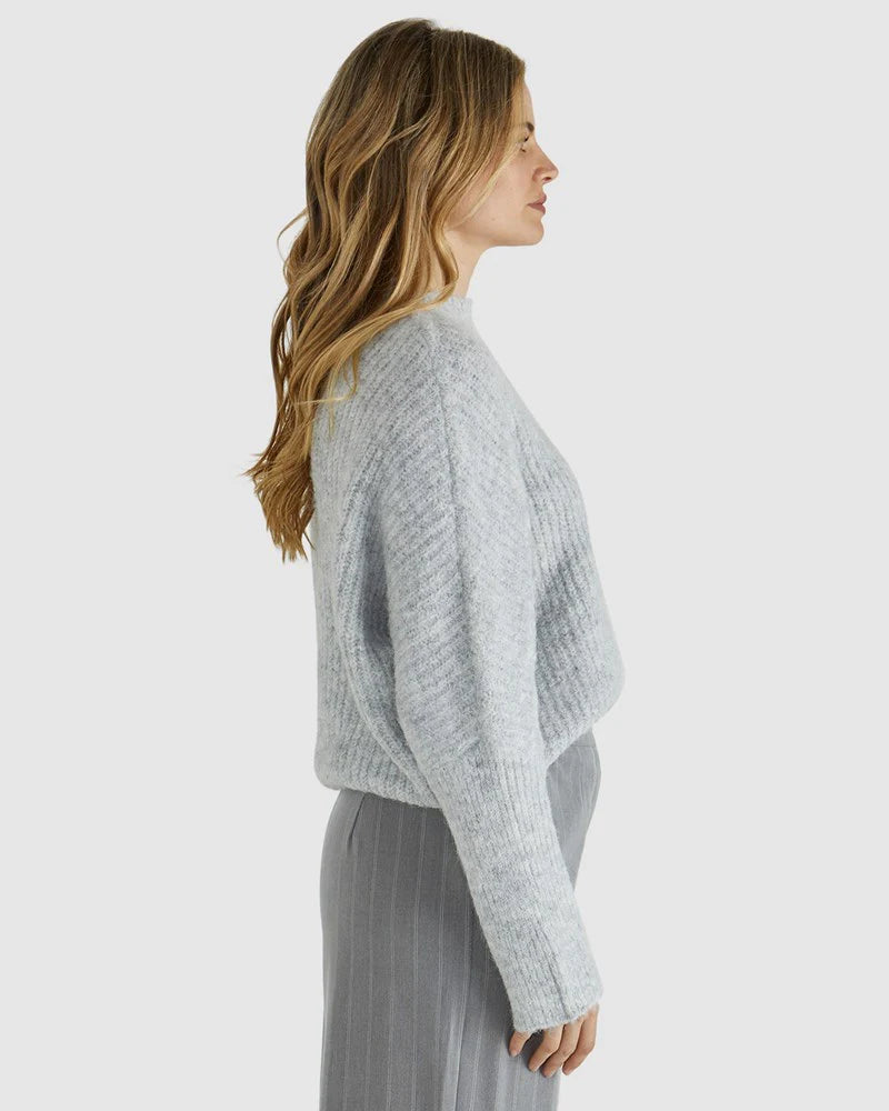 SASS Romee Knit - White Marle