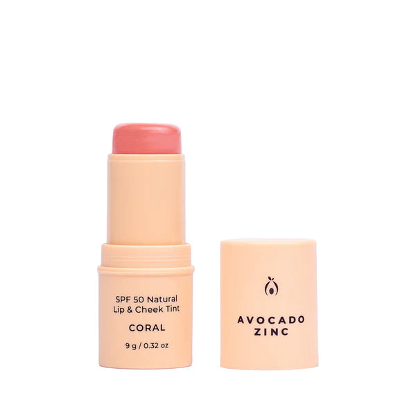 AVOCADO ZINC SPF 50 Natural Lip & Cheek Tint