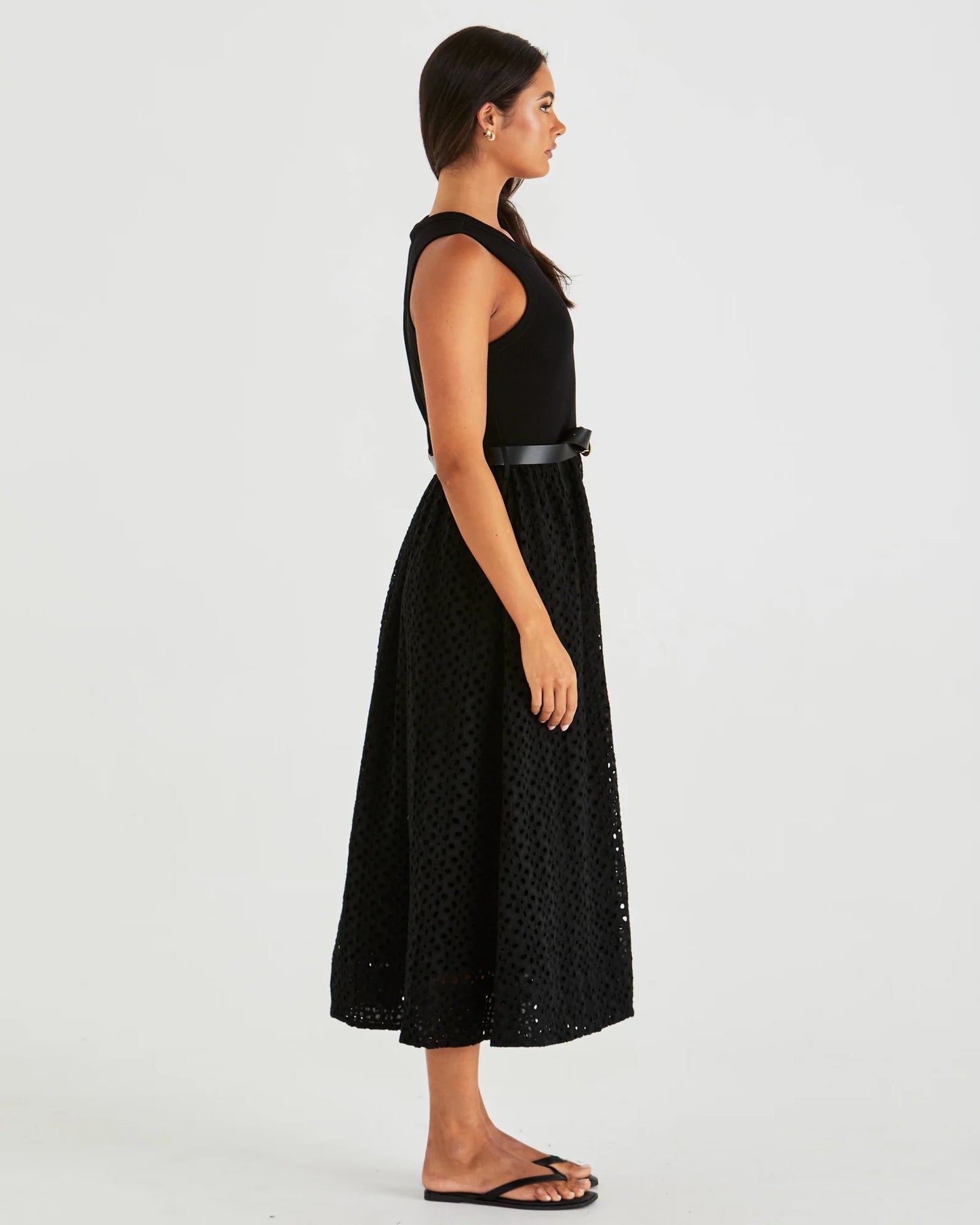 SASS Pattie Dress - Black