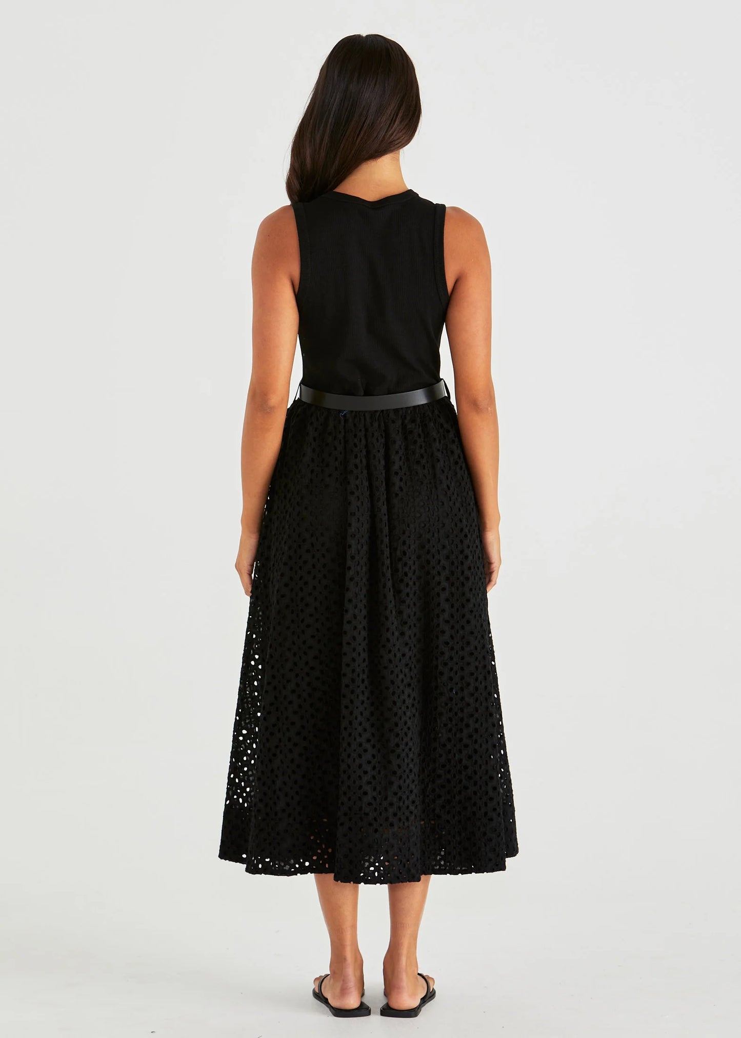 SASS Pattie Dress - Black