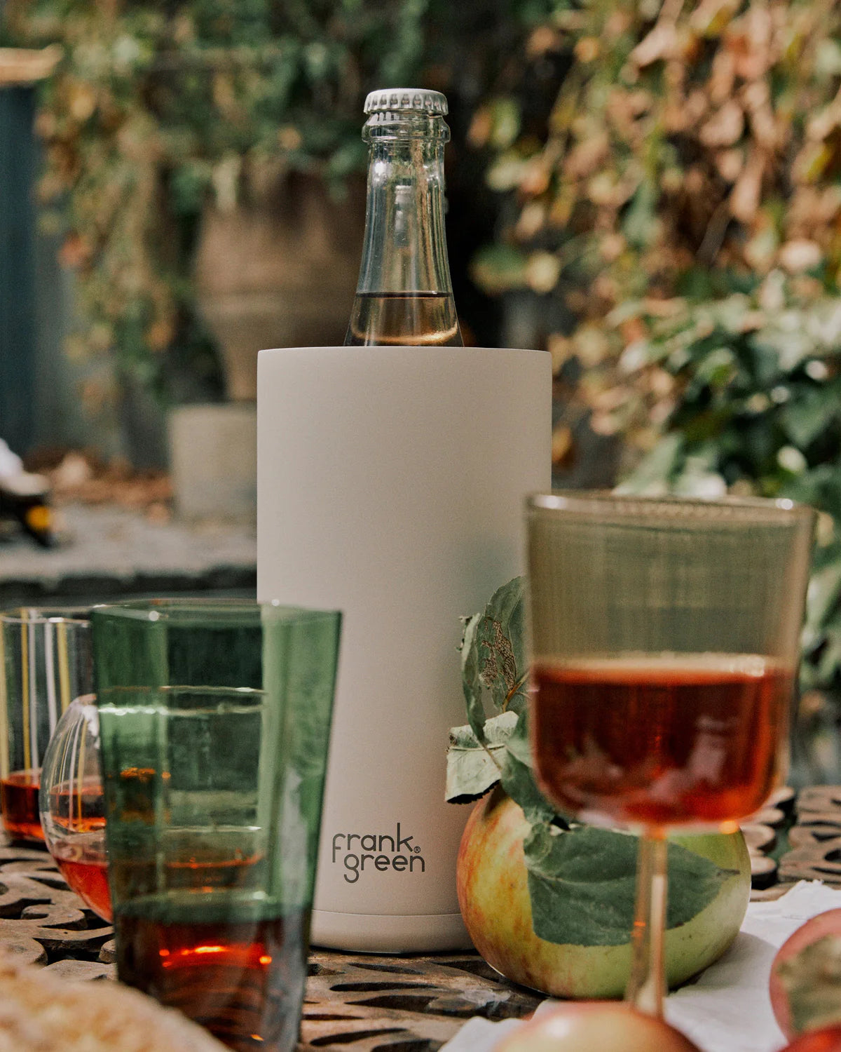 FRANK GREEN WINE BOTTLE COOLER - BLUSHED