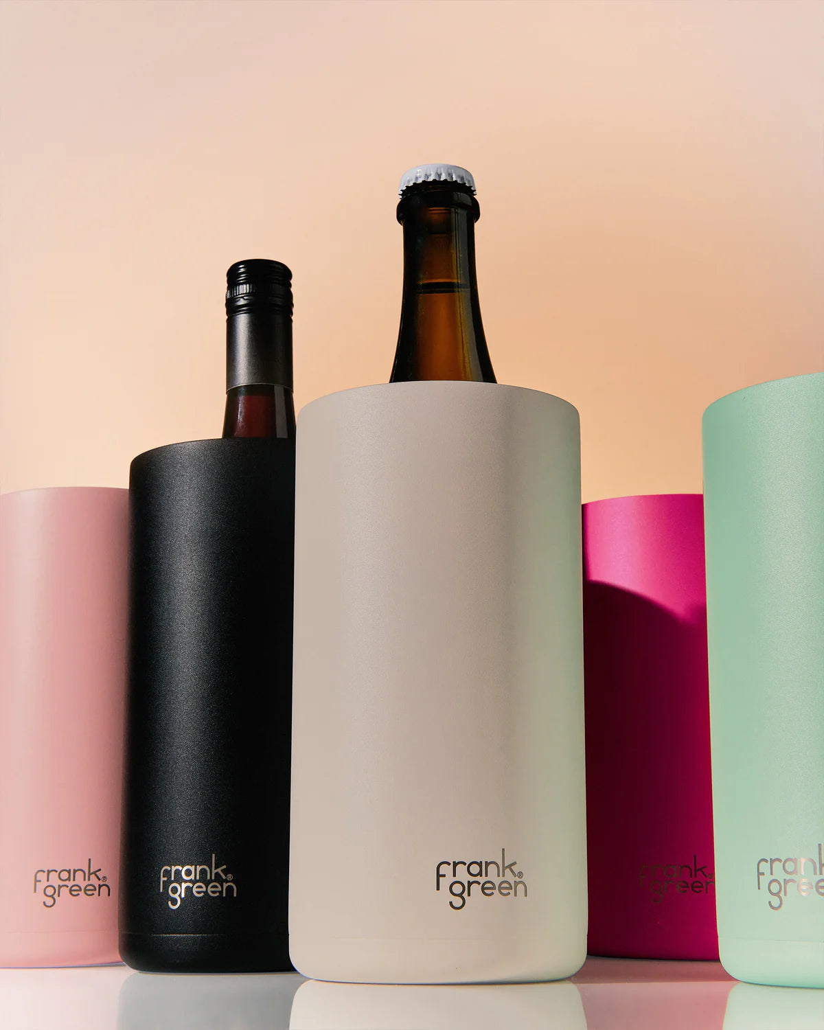FRANK GREEN WINE BOTTLE COOLER - BLUSHED