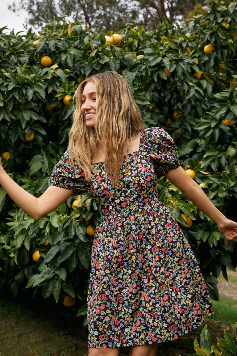 PRINCESS HIGHWAY Ella Flora Mini Dress