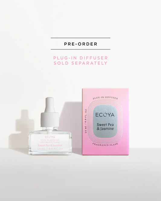ECOYA PLUG-IN DIFFUSER REFILL - Sweet Pea & Jasmine