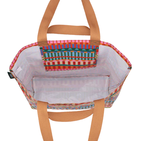 KOLLAB SHOPPER TOTE - Blocks and Stripes