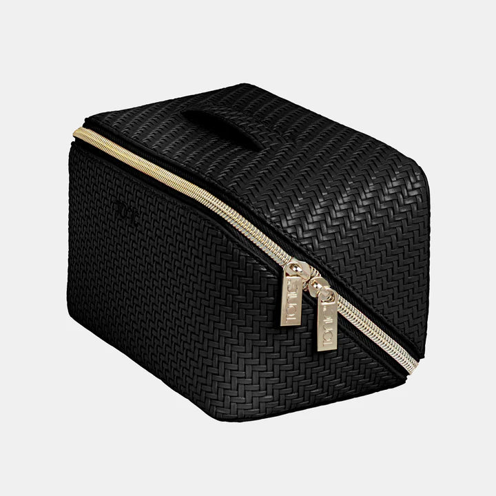 TONIC Herringbone Beauty Bag Medium Licorice