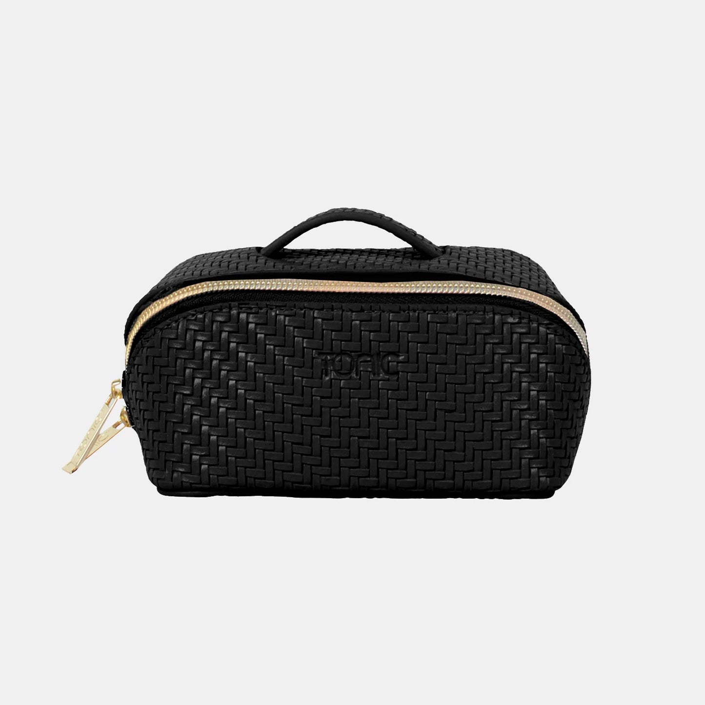 TONIC Herringbone Beauty Bag Small Licorice