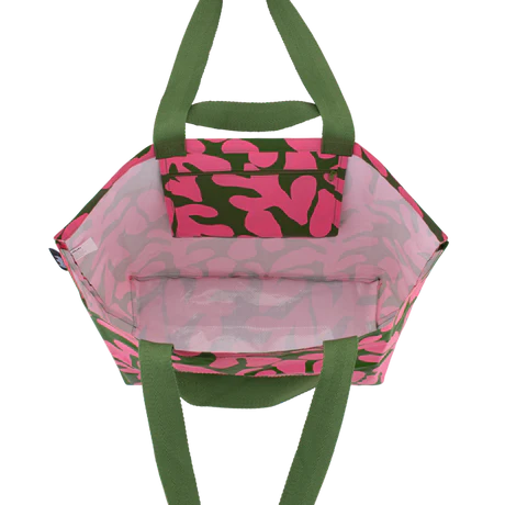 KOLLAB SHOPPER TOTE - Coral Canopy