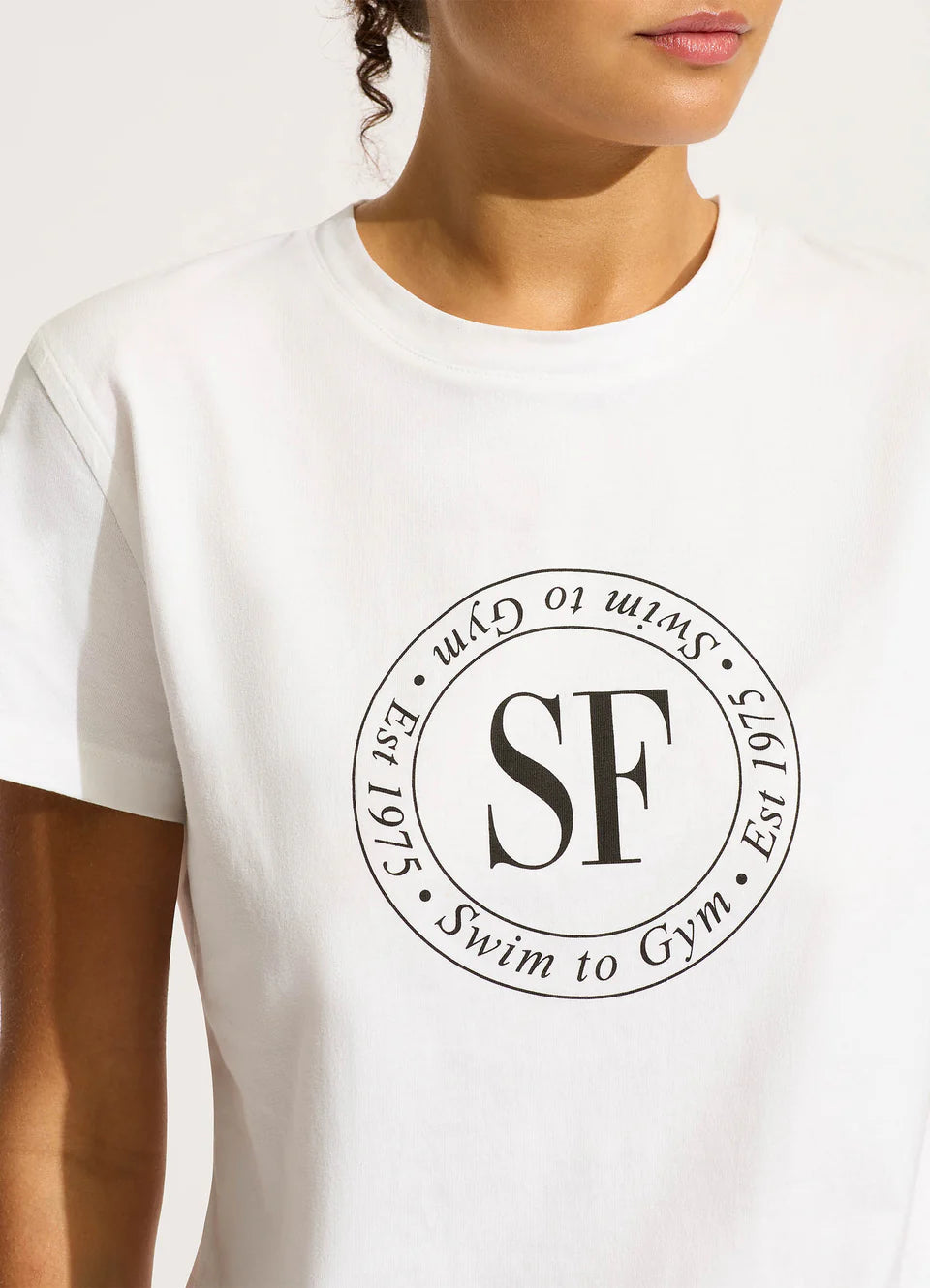 SEAFOLLY HERITAGE T-SHIRT - White