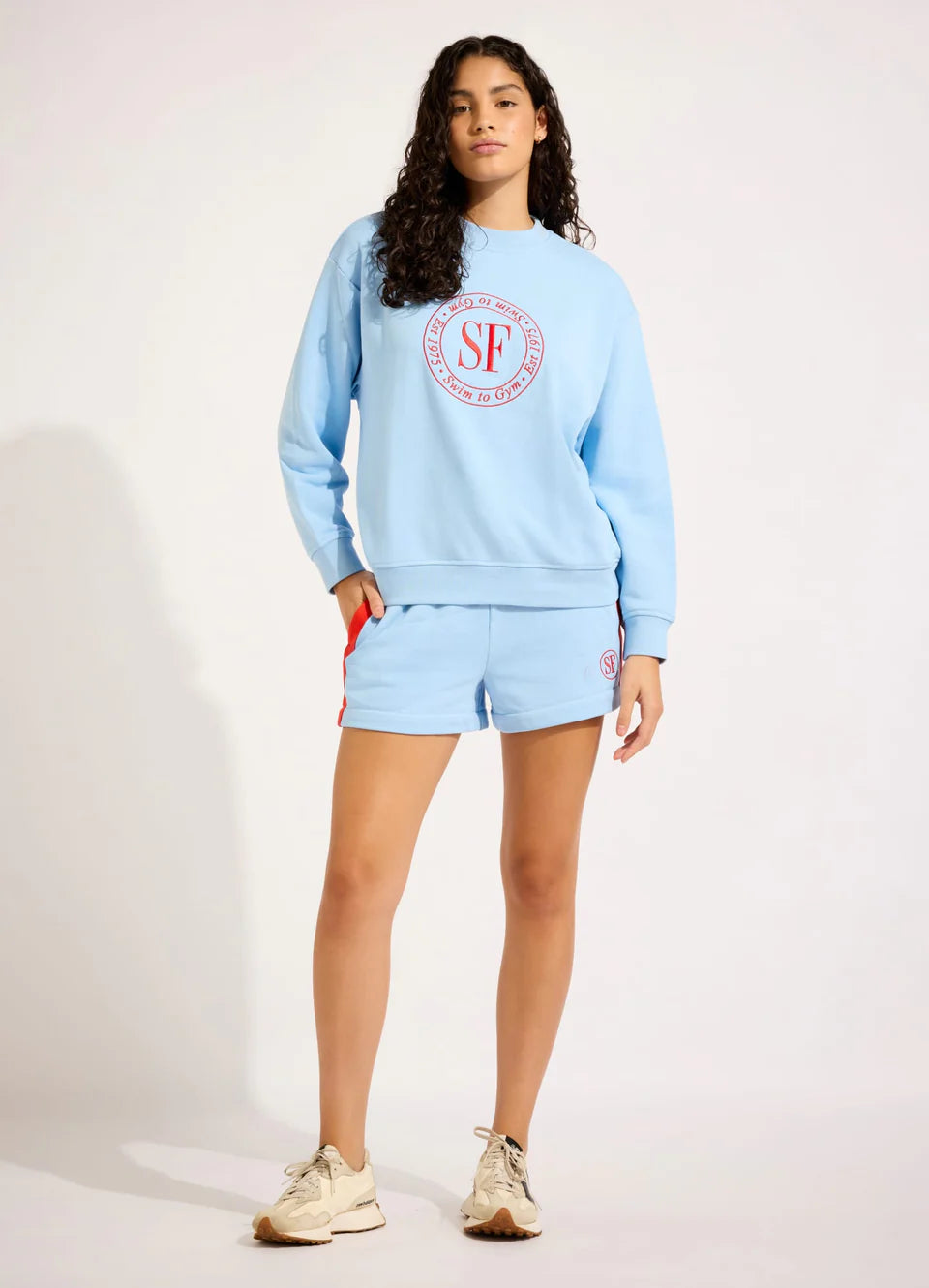SEAFOLLY HERITAGE JUMPER - Powder Blue