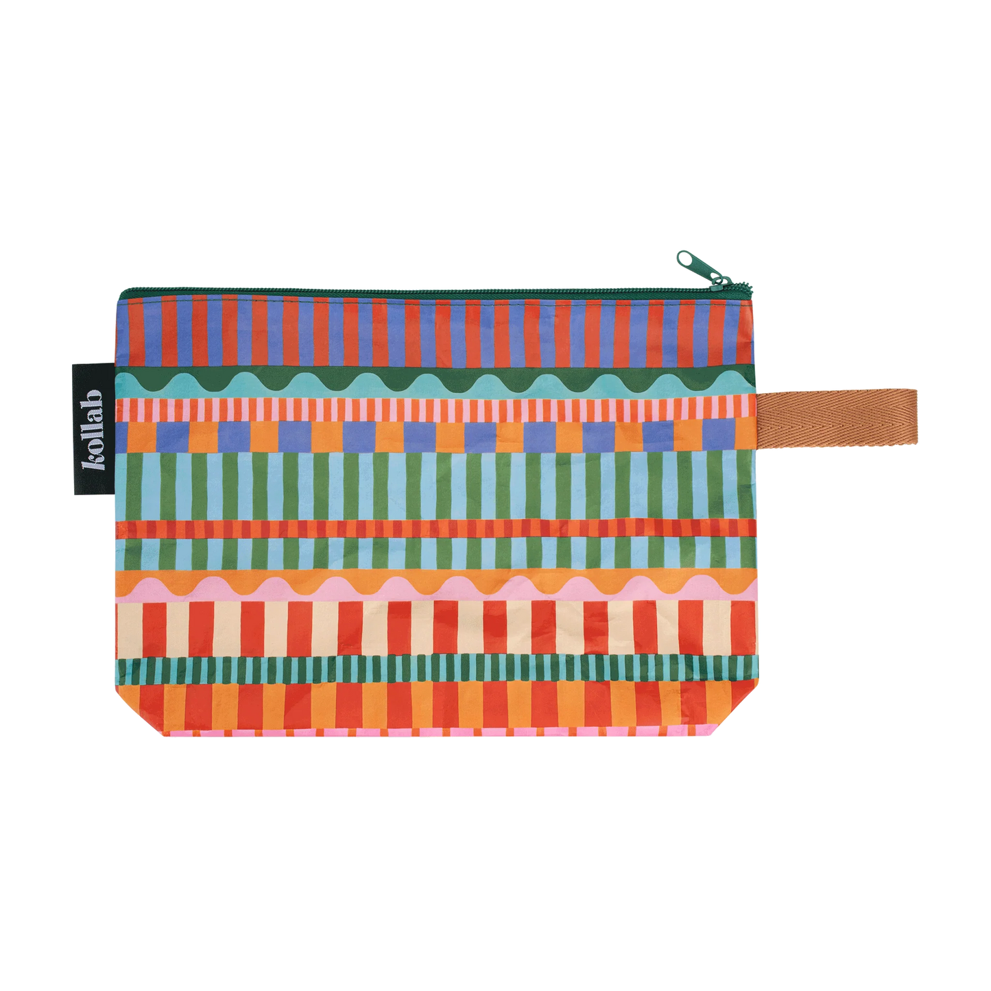 KOLLAB CLUTCH BAG - Blocks and Stripes