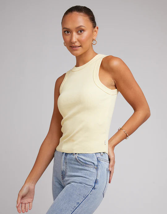 SILENT THEORY Greta Tank - Lemon