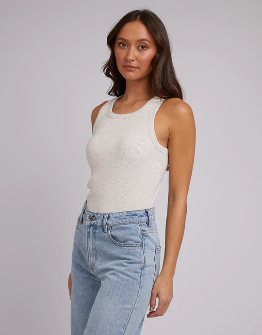SILENT THEORY Ruby Tank - Oatmeal