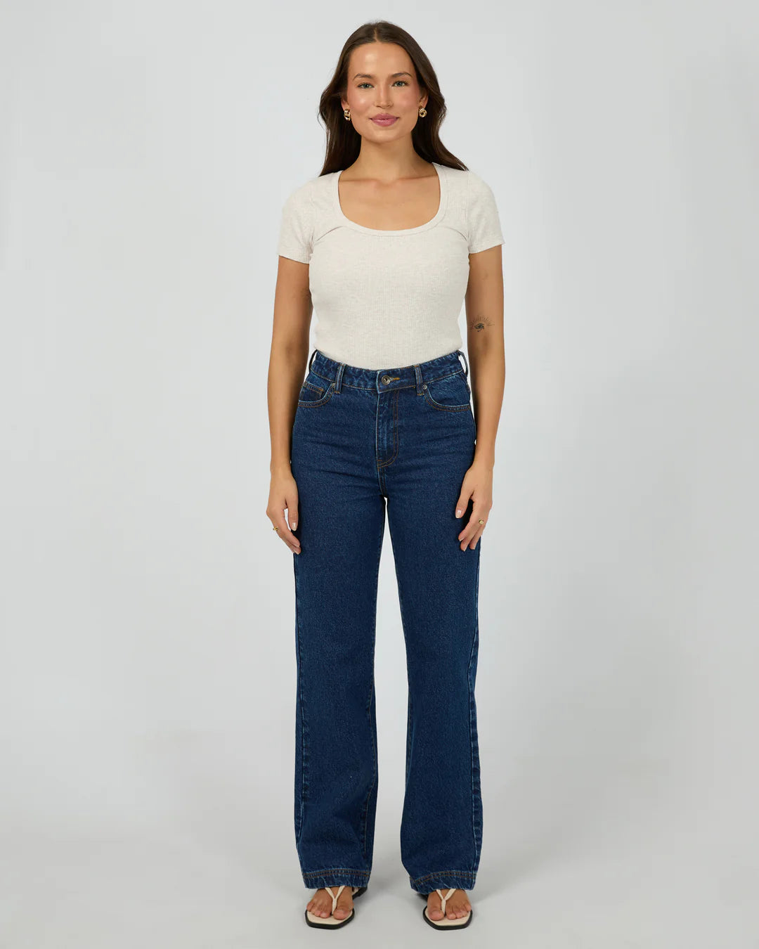 SILENT THEORY Mia Tee - Oatmeal