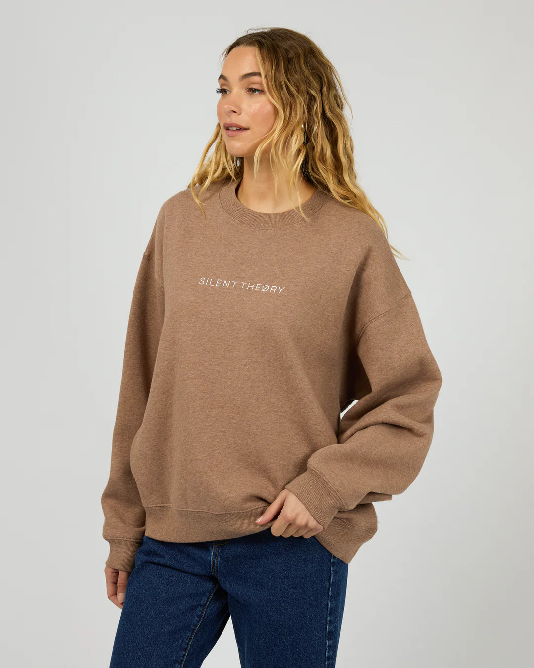 SILENT THEORY - LOGO CREW - Brown