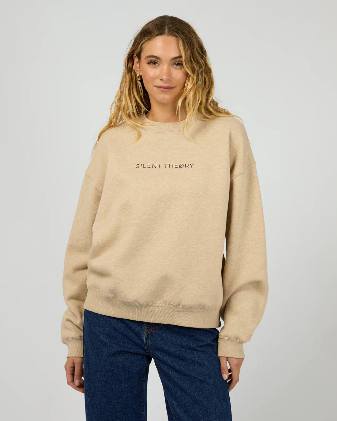 SILENT THEORY - LOGO CREW -Oat Marle