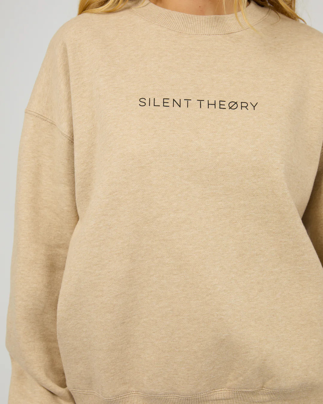 SILENT THEORY - LOGO CREW -Oat Marle