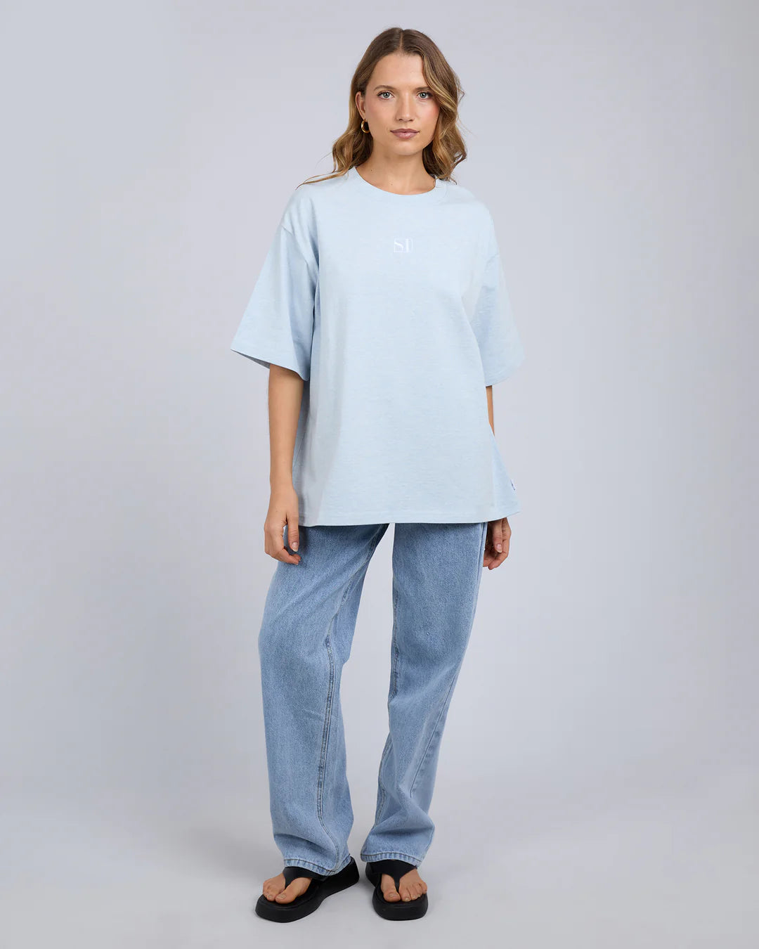SILENT THEORY Silent Luxe Tee - Blue