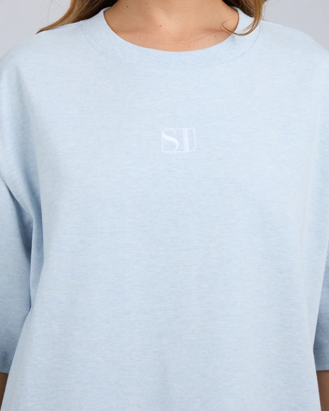 SILENT THEORY Silent Luxe Tee - Blue