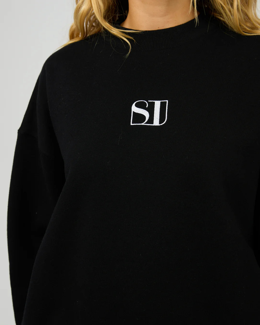 SILENT THEORY - Silent Luxe Crew - Black