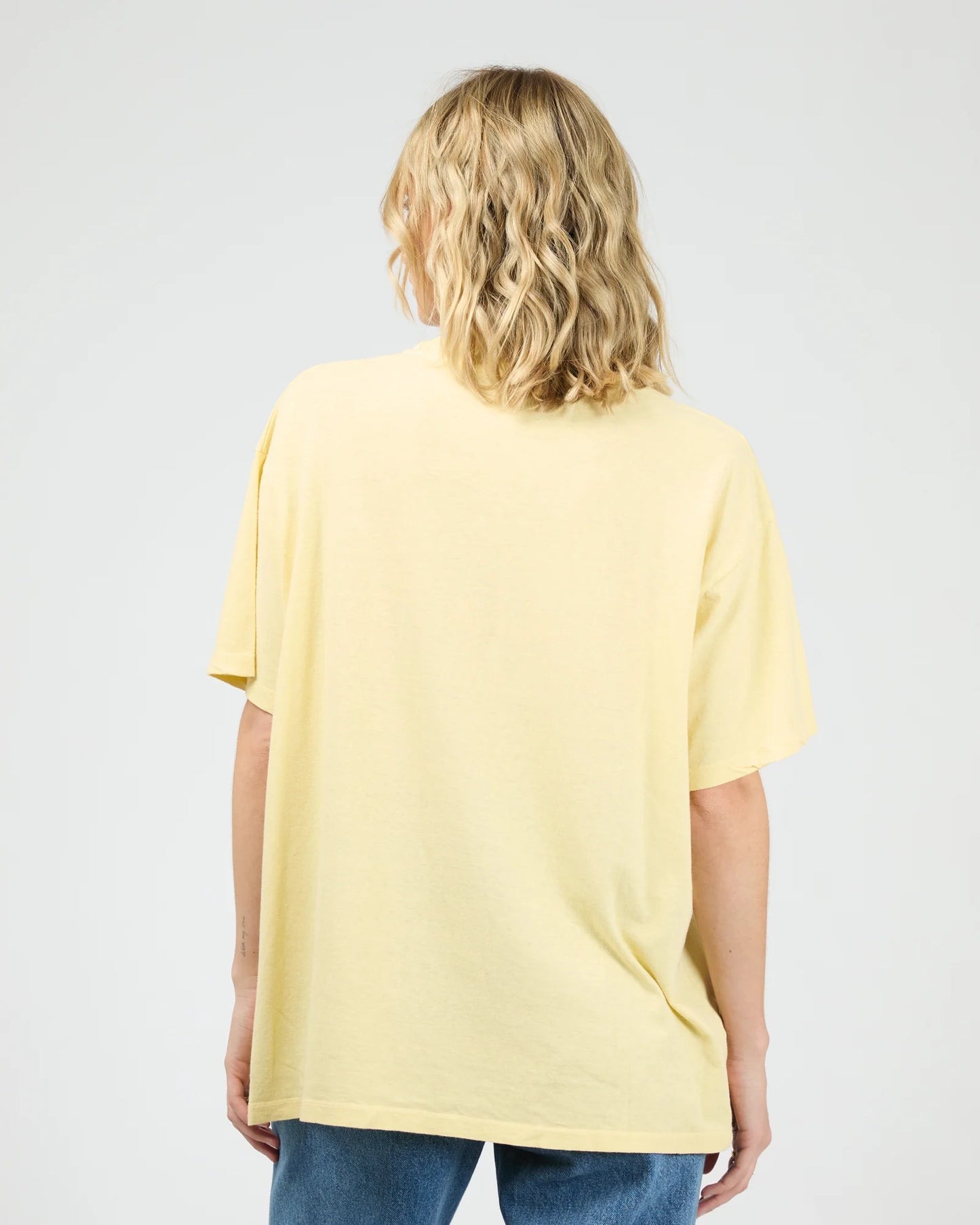 ALL ABOUT EVE Costiera Relaxed Tee - Yellow