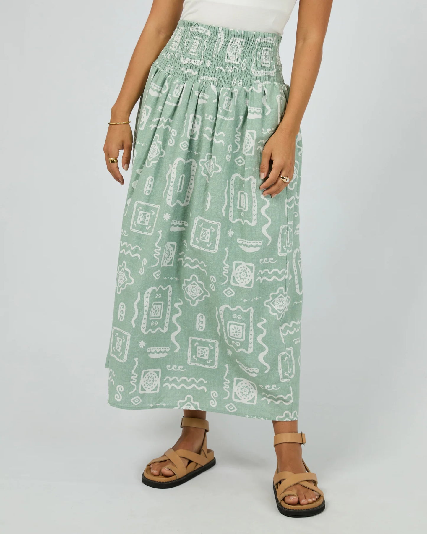 ALL ABOUT EVE Lucia Maxi Skirt - Sage