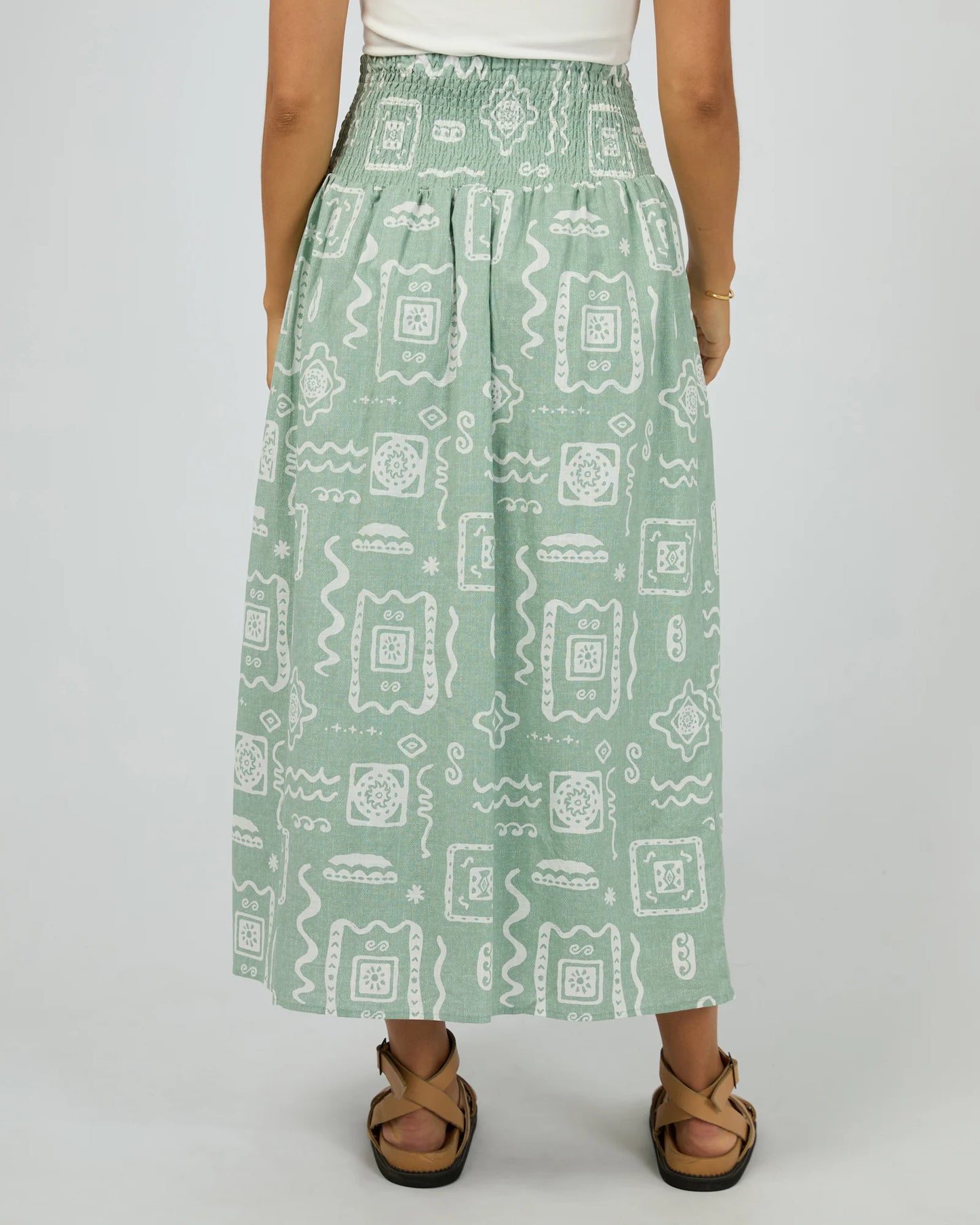 ALL ABOUT EVE Lucia Maxi Skirt - Sage