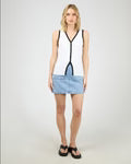 ALL ABOUT EVE Sigrid Top - Vintage White