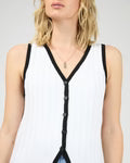 ALL ABOUT EVE Sigrid Top - Vintage White