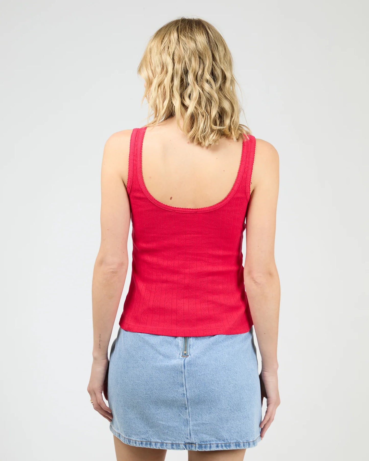 ALL ABOUT EVE Tia Tank - Red