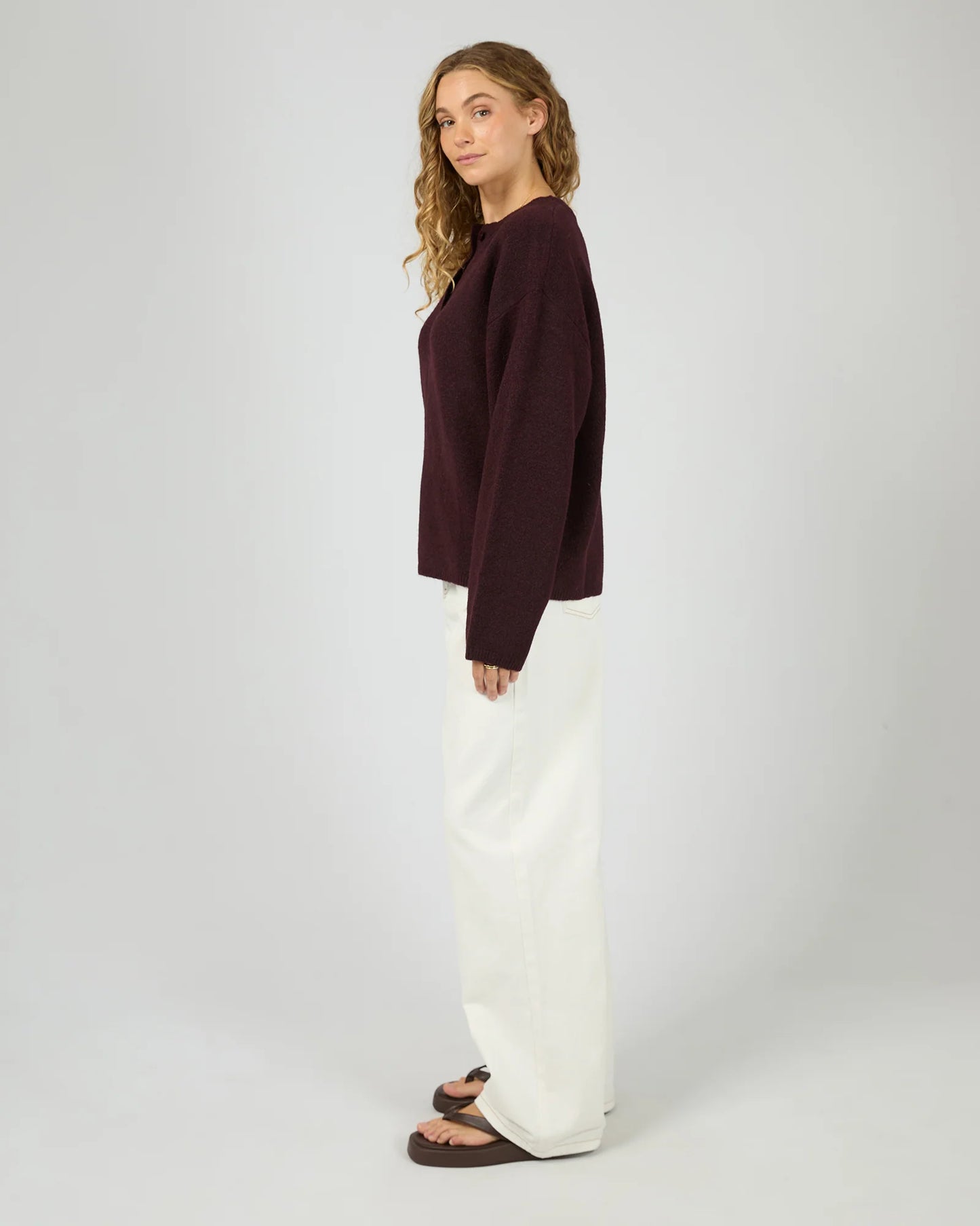 ALL ABOUT EVE Fillipa Knit - Wine