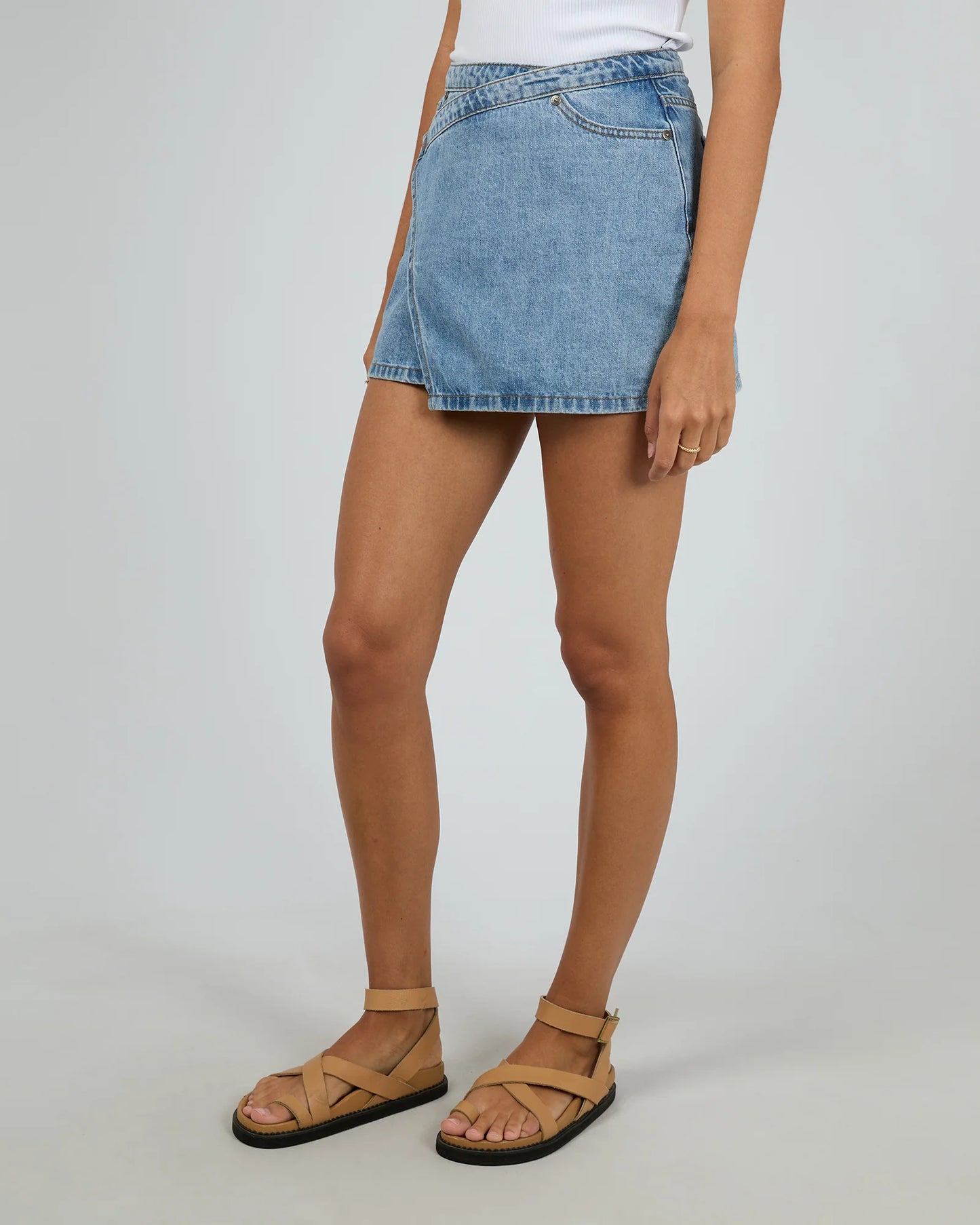 ALL ABOUT EVE Lenni Mini Skort - Light Blue