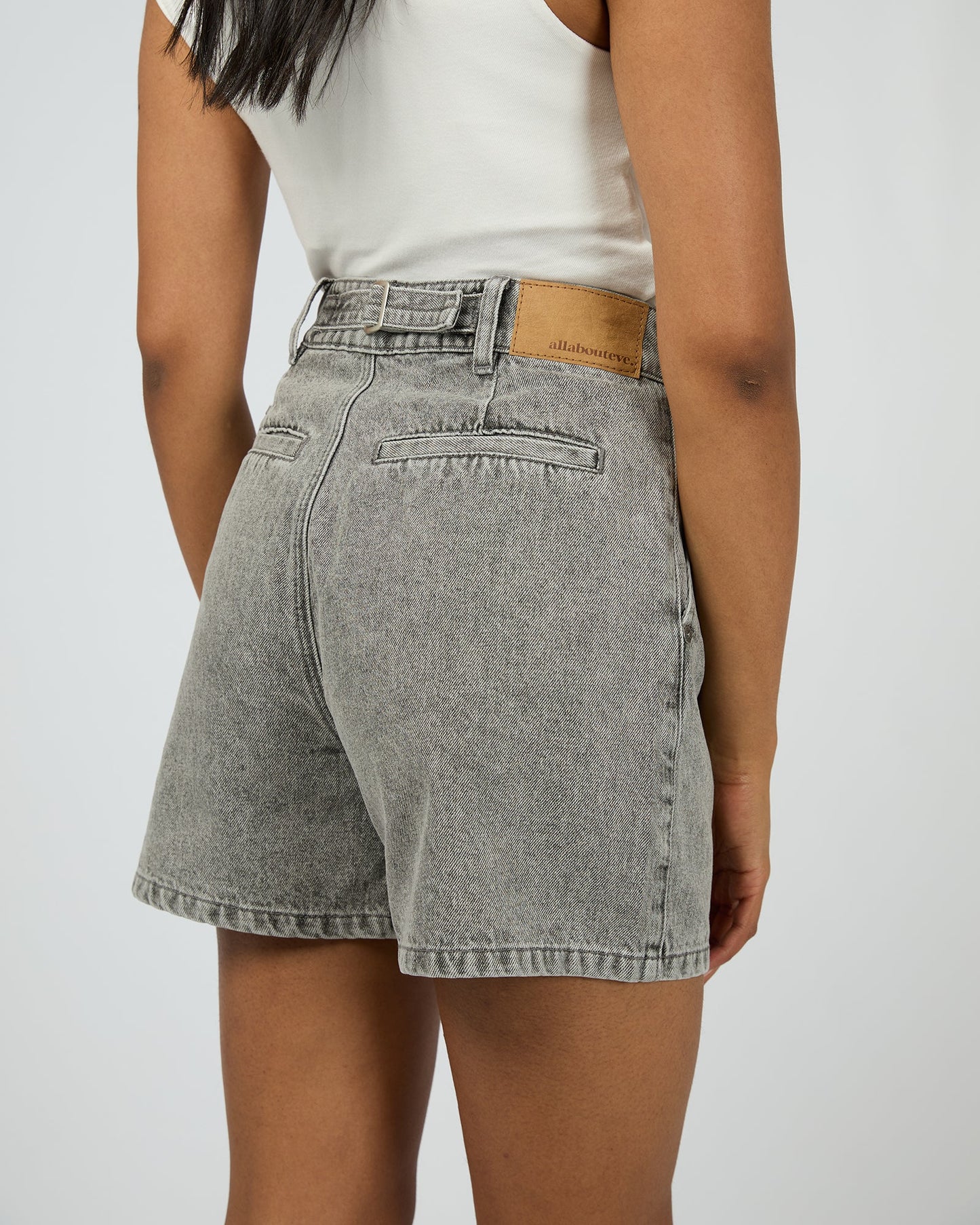 AAE Stevie Denim Short - Ash