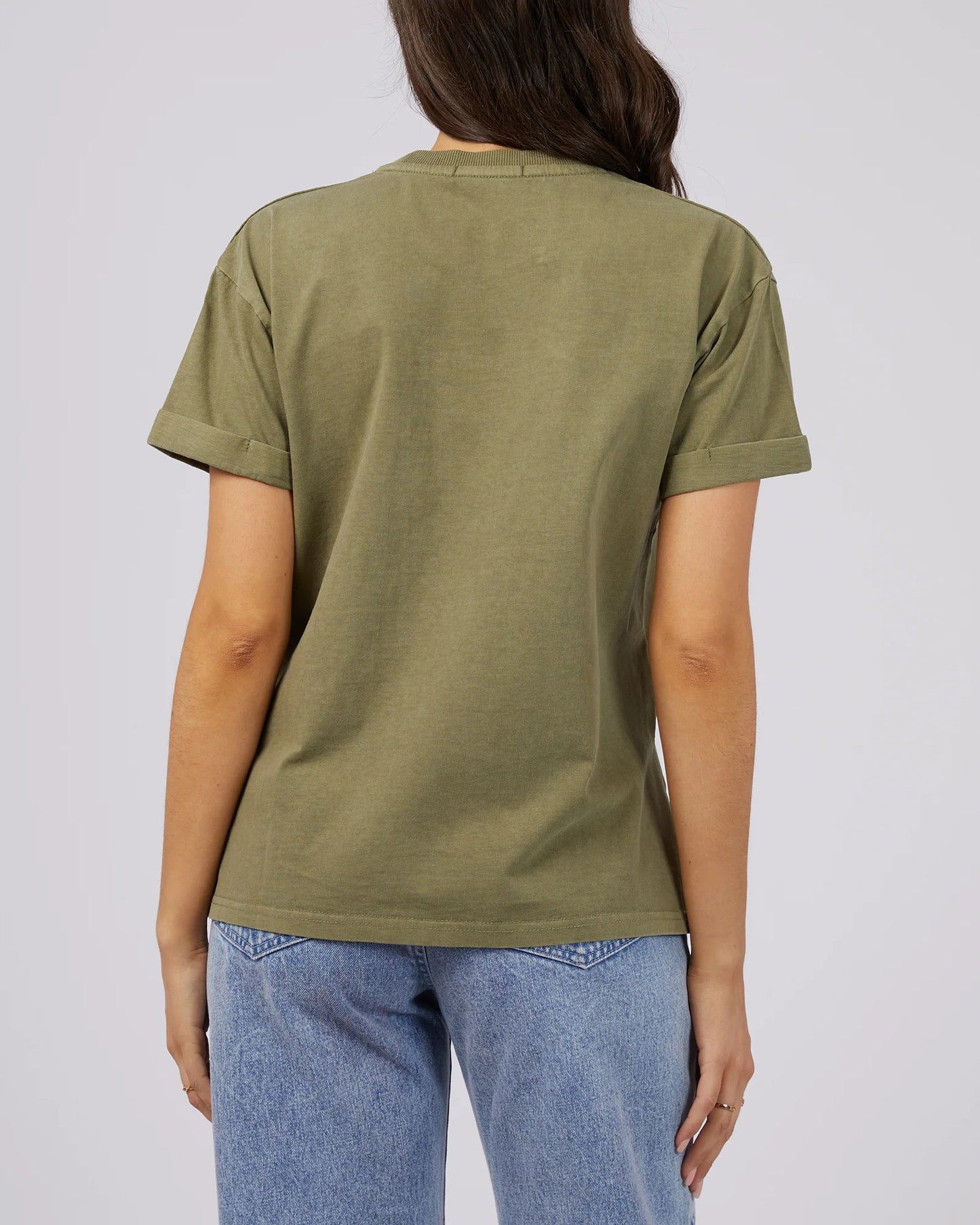 ALL ABOUT EVE Washed Tee - Khaki
