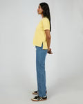 ALL ABOUT EVE Washed Tee - Lemon