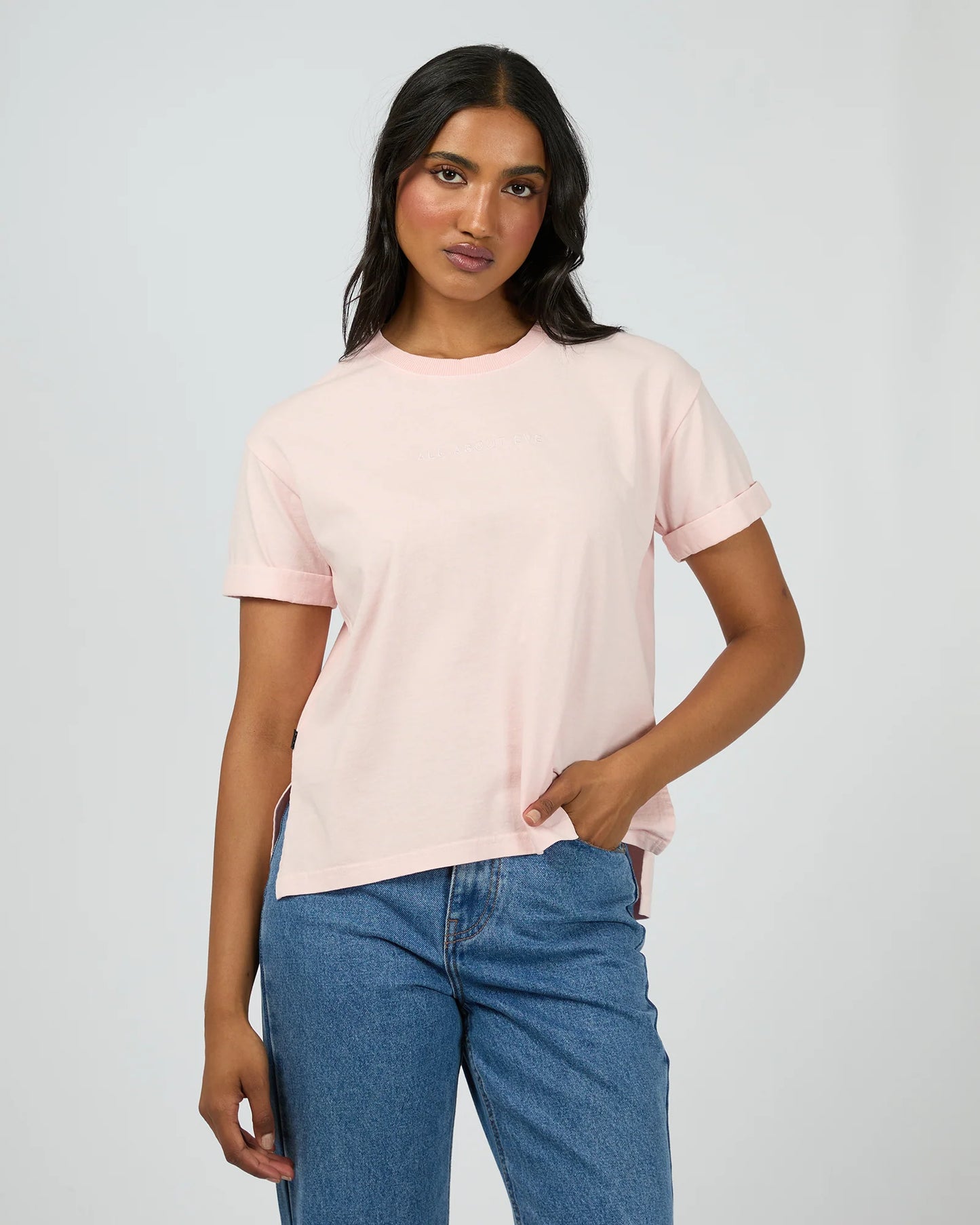 ALL ABOUT EVE Washed Tee - Light Pink