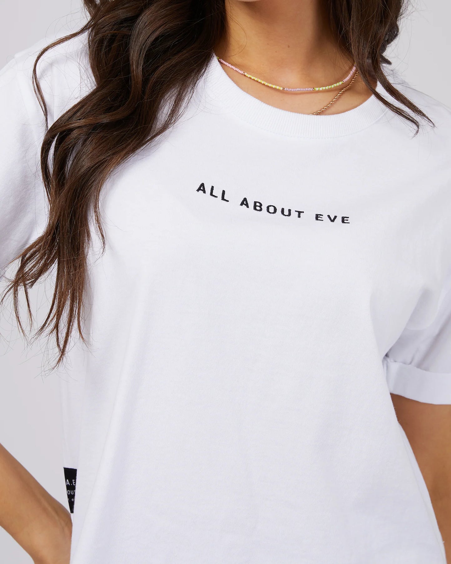 ALL ABOUT EVE Washed Tee - White
