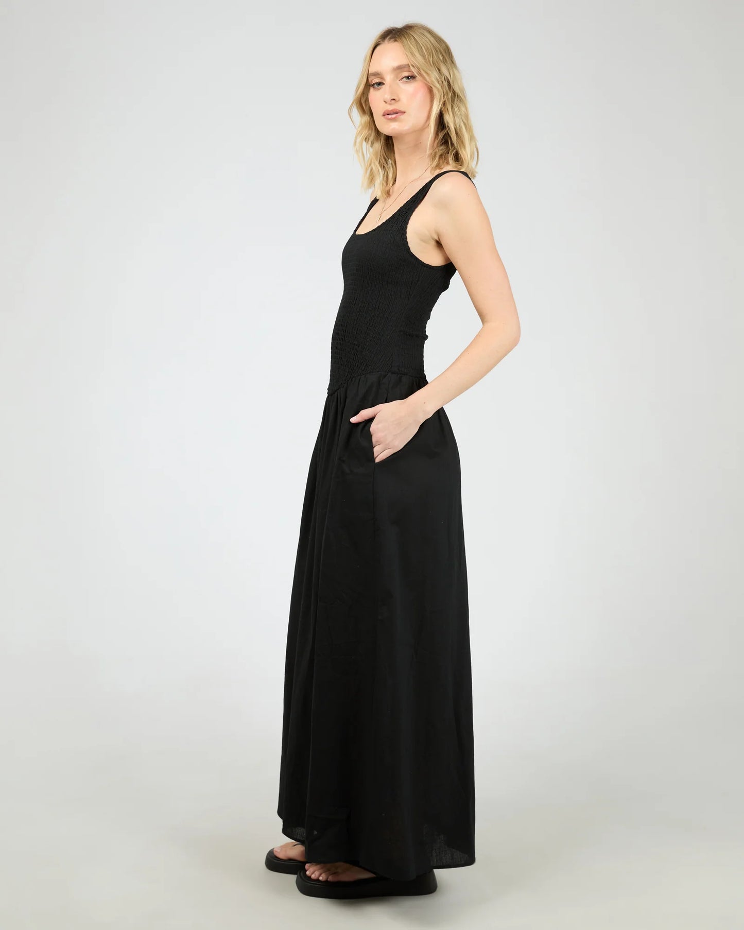 ALL ABOUT EVE Essential Maxi Dress - Black