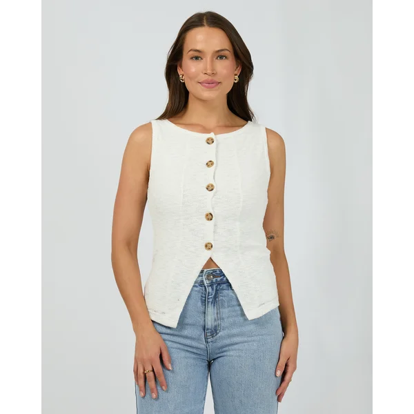 SILENT THEORY Leonie Vest - White