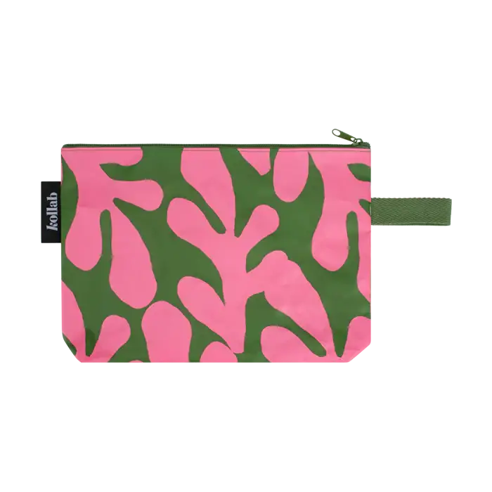 KOLLAB CLUTCH BAG - Coral Canopy