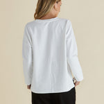 BETTY BASICS Brixley Long Sleeve Top - White
