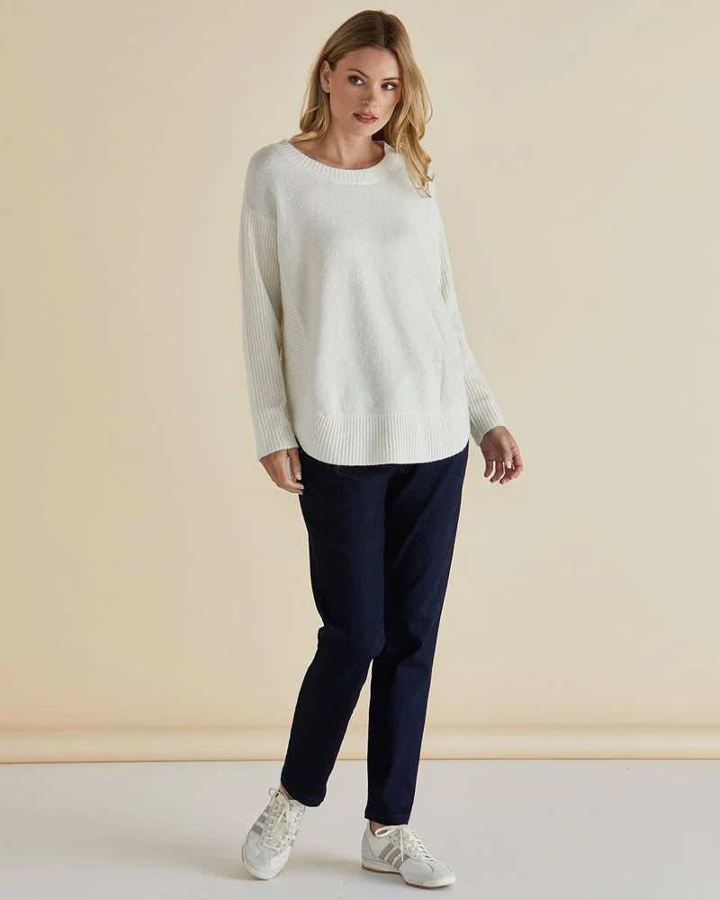 BETTY BASICS Soho Knit Sweater - Oat Neutral