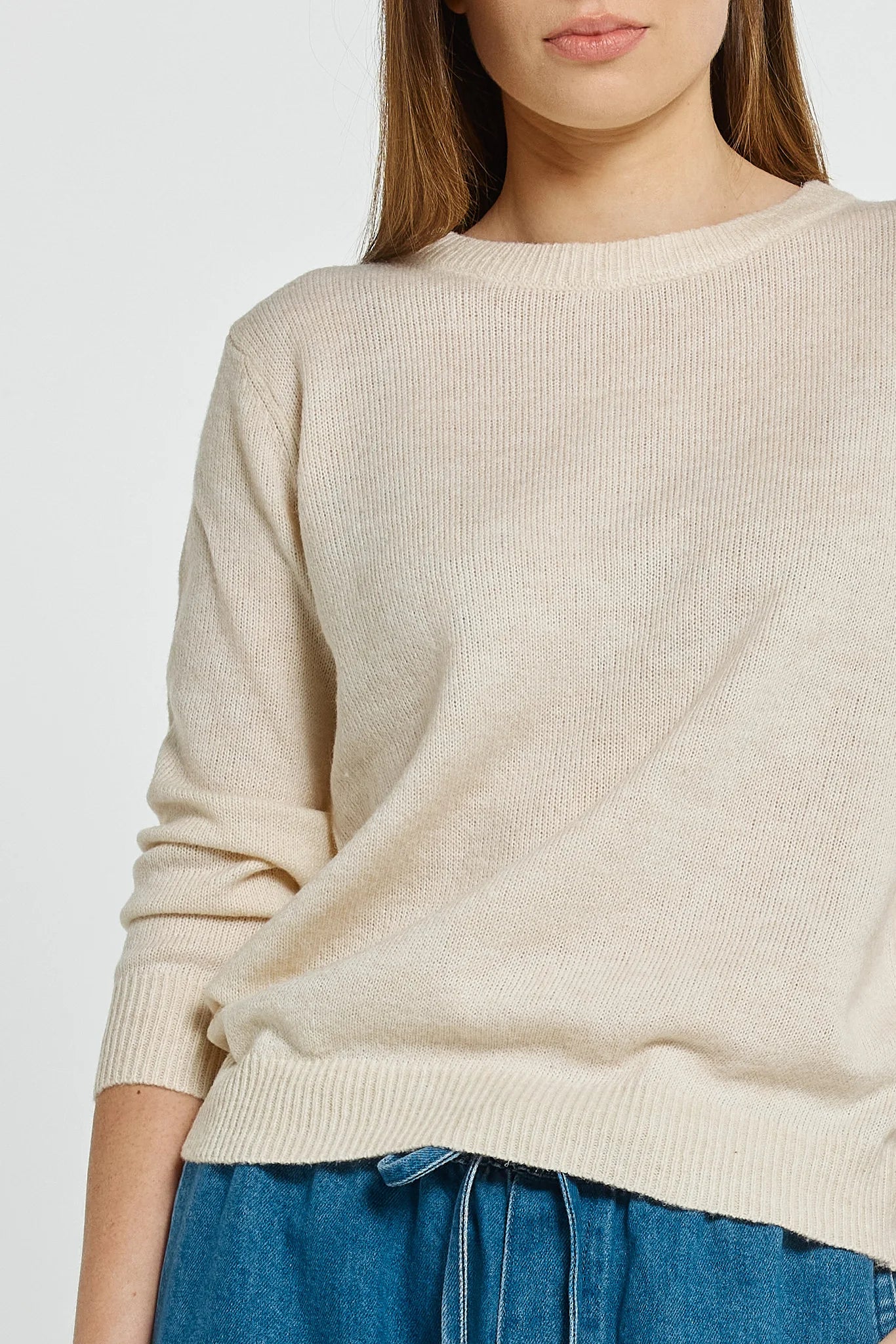 BETTY BASICS Morris Sweater - Cream
