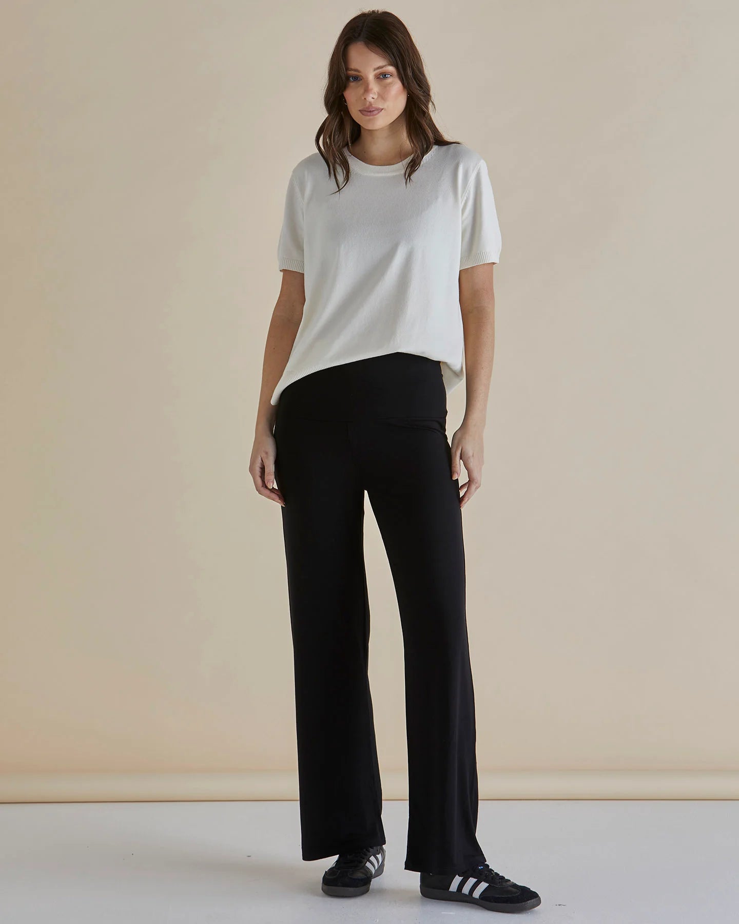 BETTY BASICS Houston Relaxed Pant - Black