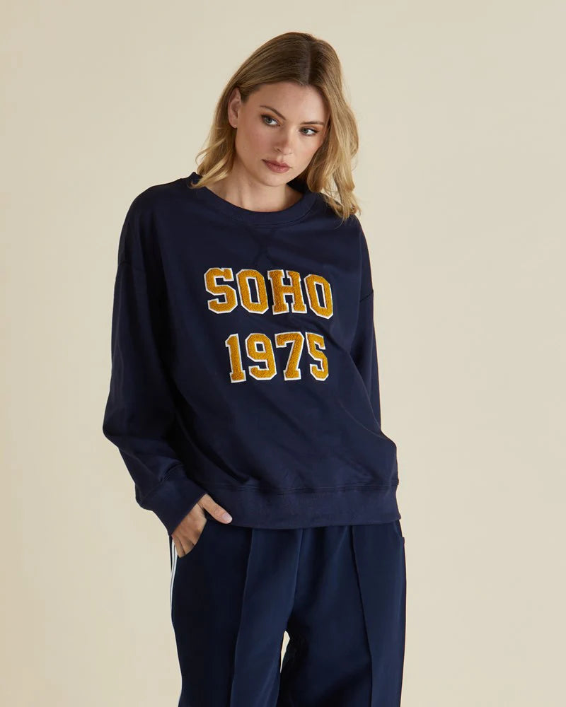 BETTY BASICS South Sweat - Navy