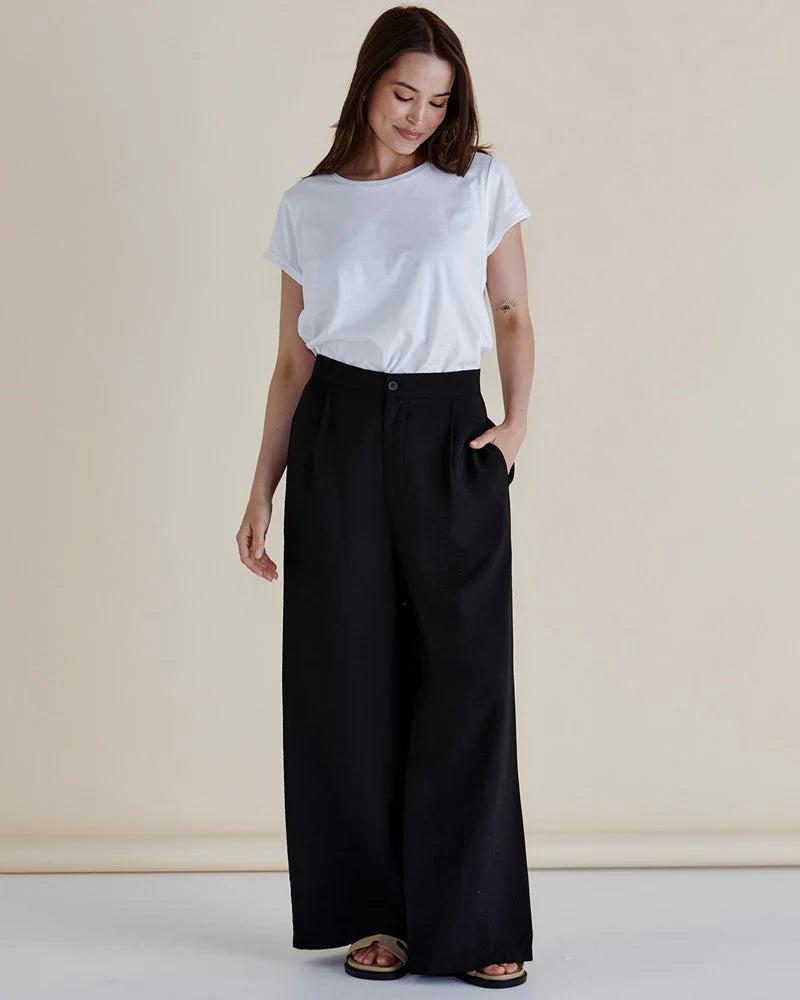 BETTY BASICS Zander Pant - Black